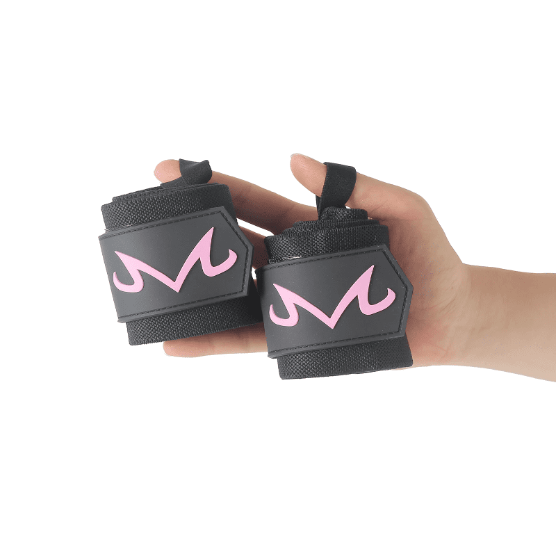 Logo rose stylé sur bande de soutien Majin
