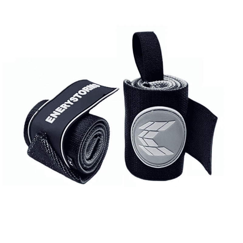 Bande Poignet Musculation Blackstorm, le partenaire idéal pour intensifier tes performances lors de tes entraînements.