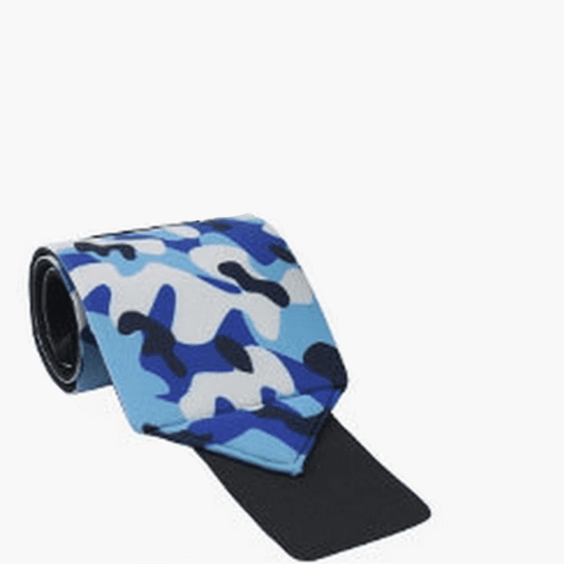 Bande Poignet Militaire Bleu pour une protection optimale du poignet et une prise renforcée.