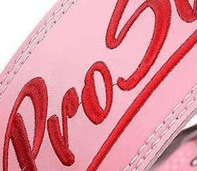 "Power-Lift, la ceinture de fitness rose pour soutien lombaire exceptionnel"