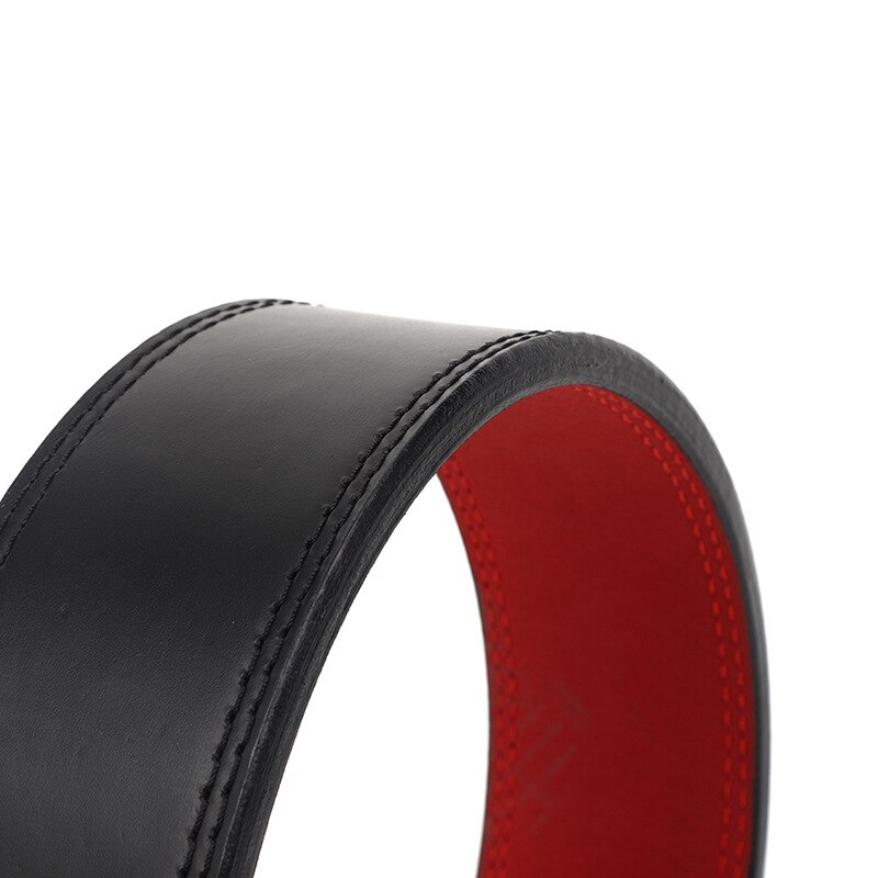 "Détail du mécanisme de levier de la Ceinture Powerlifting ForceMax"