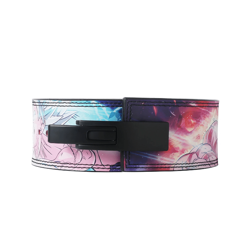 "Ceinture Powerlifting inspirée par Goku vs Jiren - force et style"