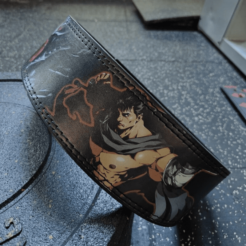 Ceinture de powerlifting dédiée aux fans de Berserk