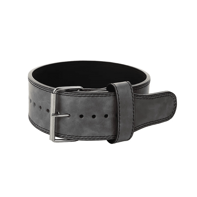 "Accessoire de fitness en cuir vert, alliant robustesse et style."