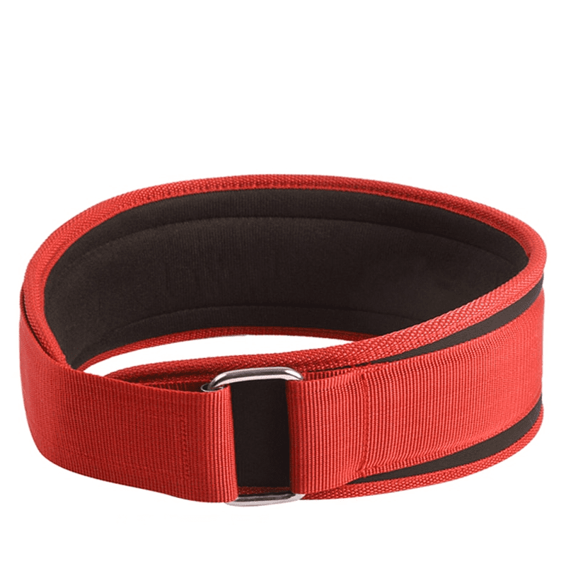 "Ceinture de Musculation Crimson Conqueror durable et confortable pour l'entraînement intensif"