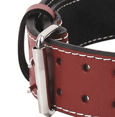 "Vue rapprochée de la Ceinture de Musculation MuscleFit montrant sa haute qualité de matériaux"
