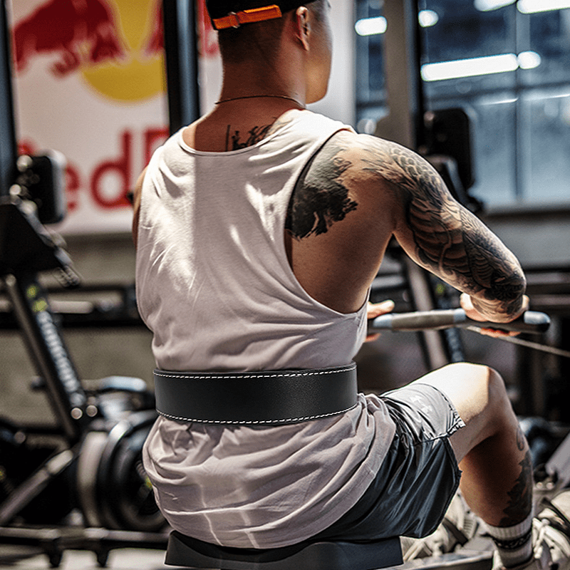 "Design ergonomique de la ceinture de musculation StrengthBelt"