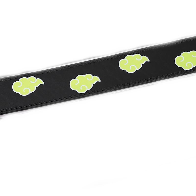 "Ceinture de force Akatsuki vert : un accessoire de musculation inspiré de l'univers Naruto"