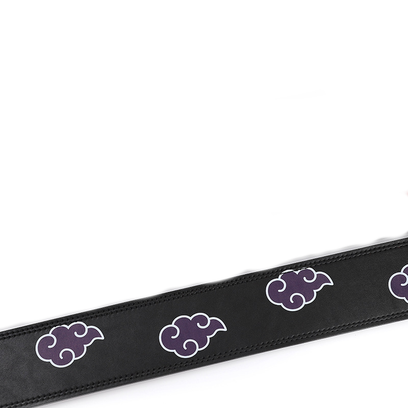 "Ceinture de force Akatsuki violet : un accessoire de musculation qui combine force et passion pour Naruto"