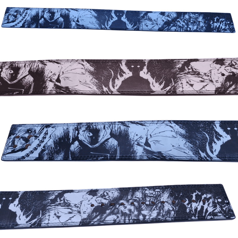 "Aspect général de la Ceinture de Force Anime Rage lors d'un entrainement."