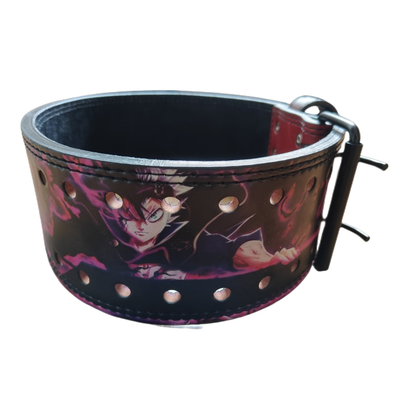 "Ceinture de force inspirée de Black Clover pour soutien lors de l'entraînement"