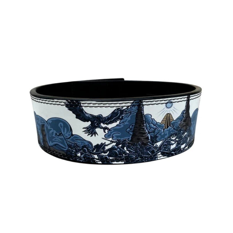 "Image de la Ceinture de Force Corbeau, un choix idéal pour un support lombaire solide et un design élégant."
