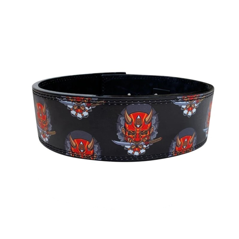 "Ceinture de musculation Demon japonais : canalisez votre énergie avec cette ceinture de force inspirée du folklore japonais"