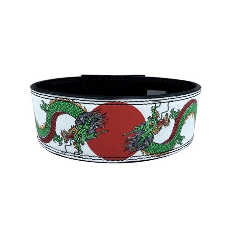"Vue d'ensemble de la Ceinture de Force Dragon Chinois pour powerlifting."