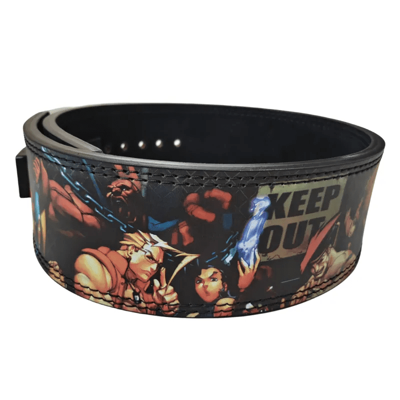 Logo Street Fighter sur la ceinture