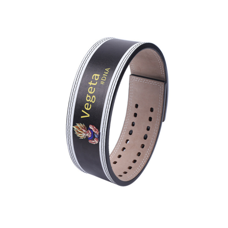 "Ceinture de fitness "Vegeta" : exprimez votre fierté et votre ambition avec cette ceinture de force légendaire"