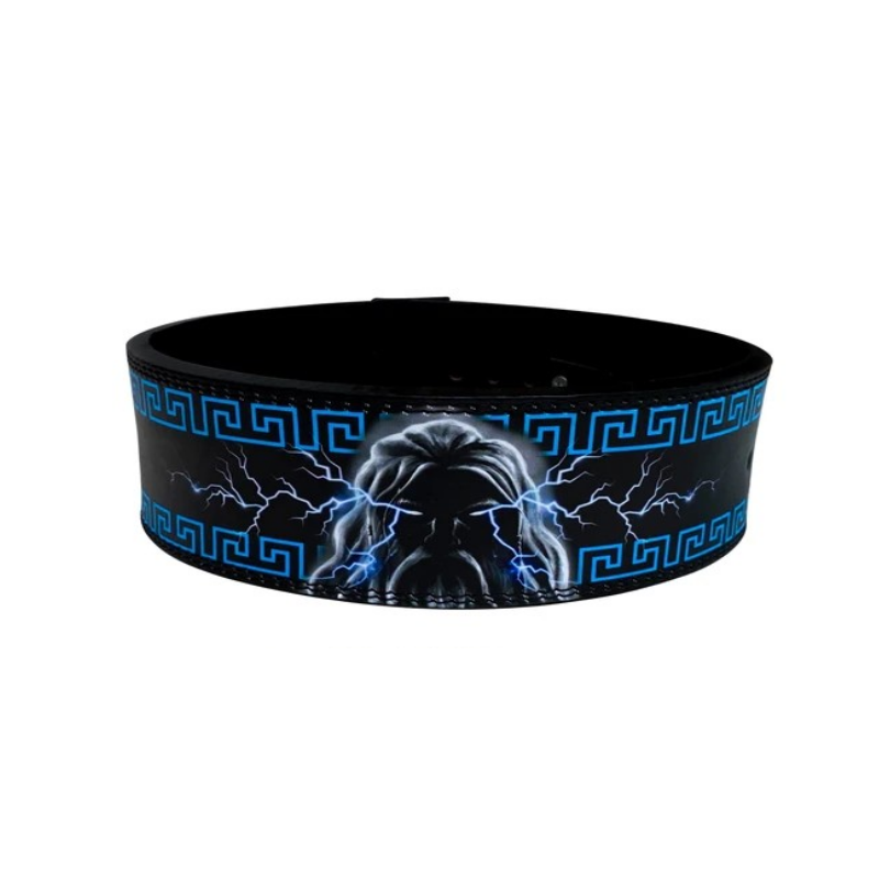 "Ceinture de force Zeus noire : puissance et style réunis pour des entraînements de haut niveau"