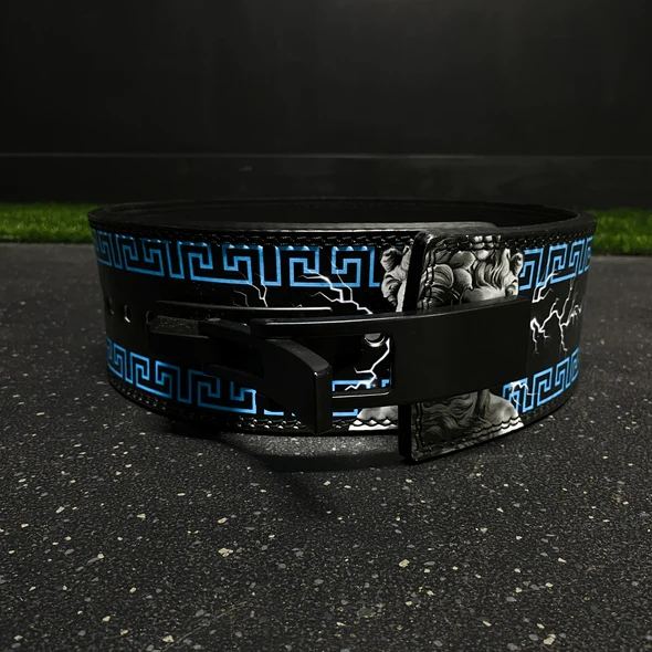 "Ceinture de musculation Zeus noire : qualité et confort pour des performances exceptionnelles"