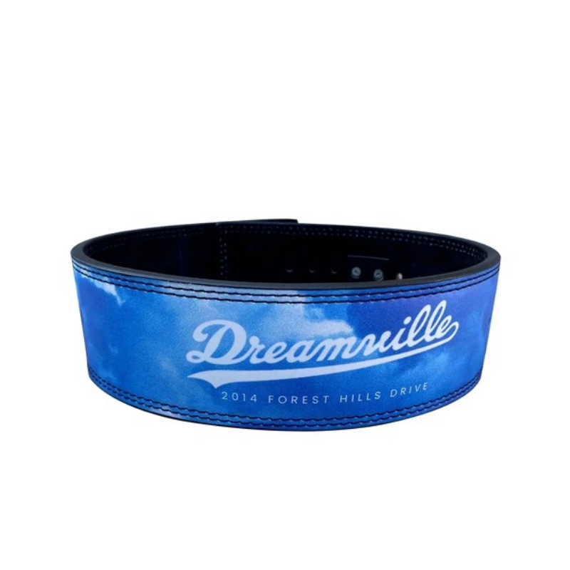 "Ceinture de musculation "Dreamville" : un accessoire qui incarne l'esprit de la communauté et de l'ambition"