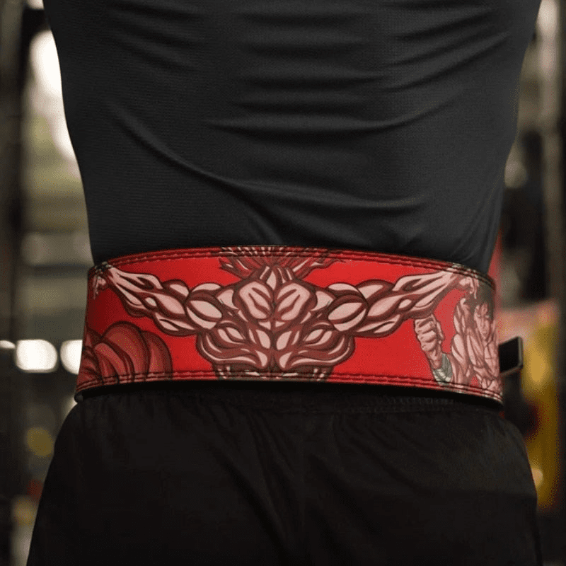 "Ceinture de musculation Baki ajustable et durable"