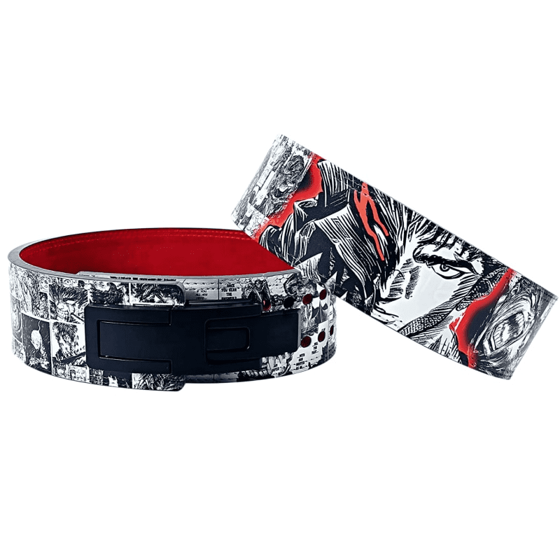 "Ceinture de force pour fans de manga et de fitness".
