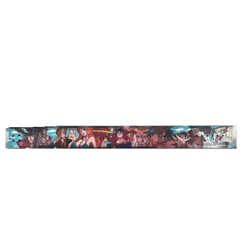 "Ceinture de Force à Levier One Piece pour powerlifting, avec design inspiré de l'anime"