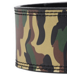 "Ceinture de levage à levier camouflage militaire : un choix de qualité pour les sportifs cherchant à optimiser leur performance avec style"