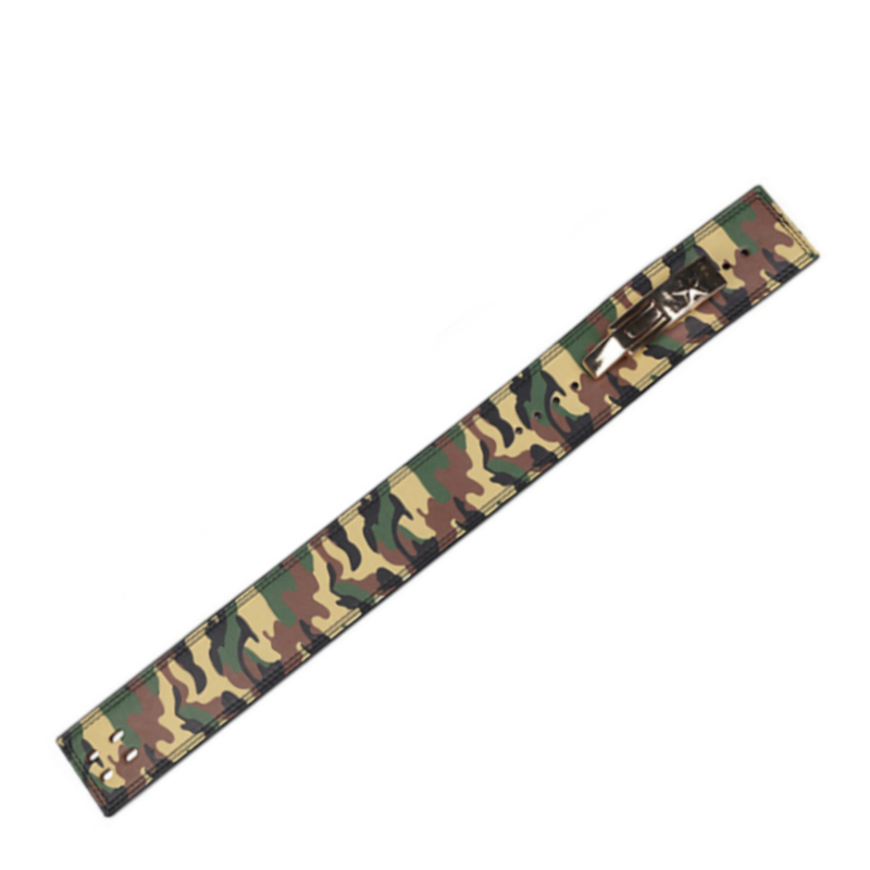 "Ceinture de musculation à levier camouflage militaire : maintenez votre dos en sécurité avec cette ceinture de force inspirée de l'univers militaire"