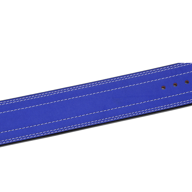 "Ceinture de musculation athlétique bleu : maintenez votre dos en sécurité et optimisez votre potentiel athlétique avec cette ceinture de force"