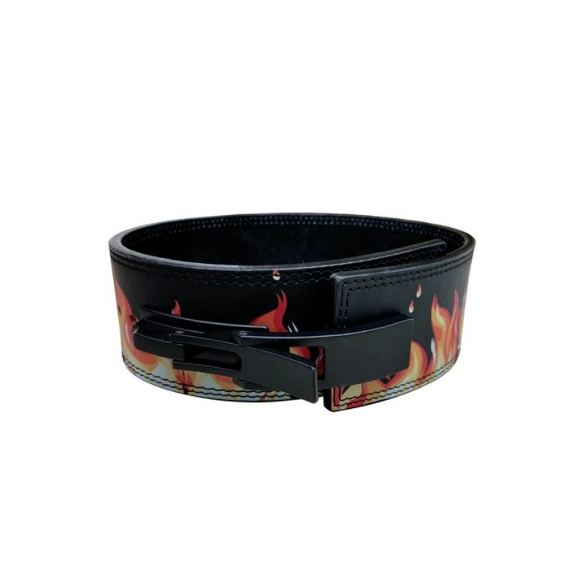 "Ceinture de force "Feu" : embrasez vos entraînements avec cette ceinture ardente"