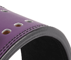 "Ceinture de musculation mauve : améliorez votre posture et optimisez vos entraînements avec cette ceinture de force"