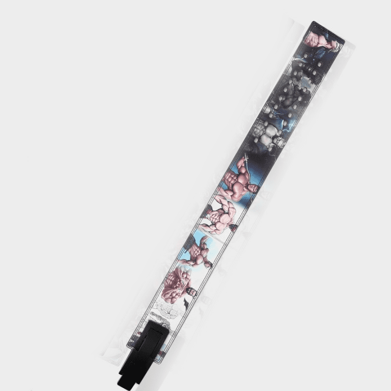 "Ceinture de powerlifting conçue spécifiquement pour les athlètes cherchant à maximiser leur force musculaire."