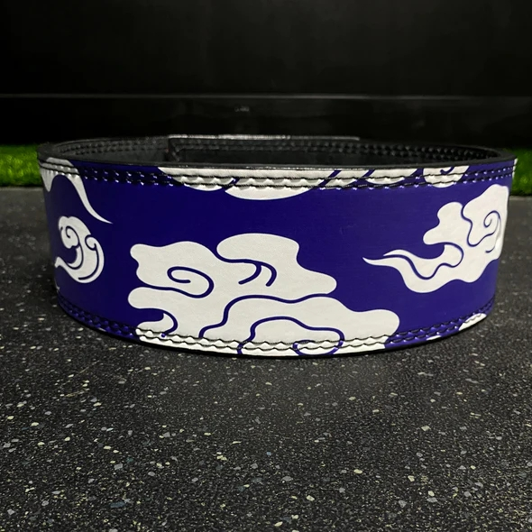 "Ceinture de musculation "Nuage japonais" : alliez style et fonctionnalité avec cette ceinture d'entraînement unique"