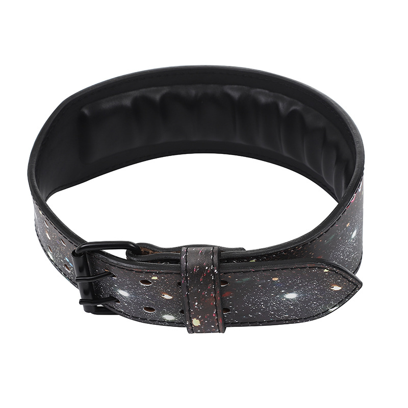 "Ceinture de force "Galaxy" : un accessoire qui combine style et fonctionnalité pour des séances d'entraînement galactiques"
