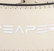 "Ceinture de force beige : une ceinture de musculation robuste pour des séances d'entraînement intensives"