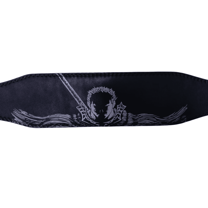 Athlète réalisant un entraînement de musculation avec la Ceinture Lombaire Guts, démontrant son soutien optimal.