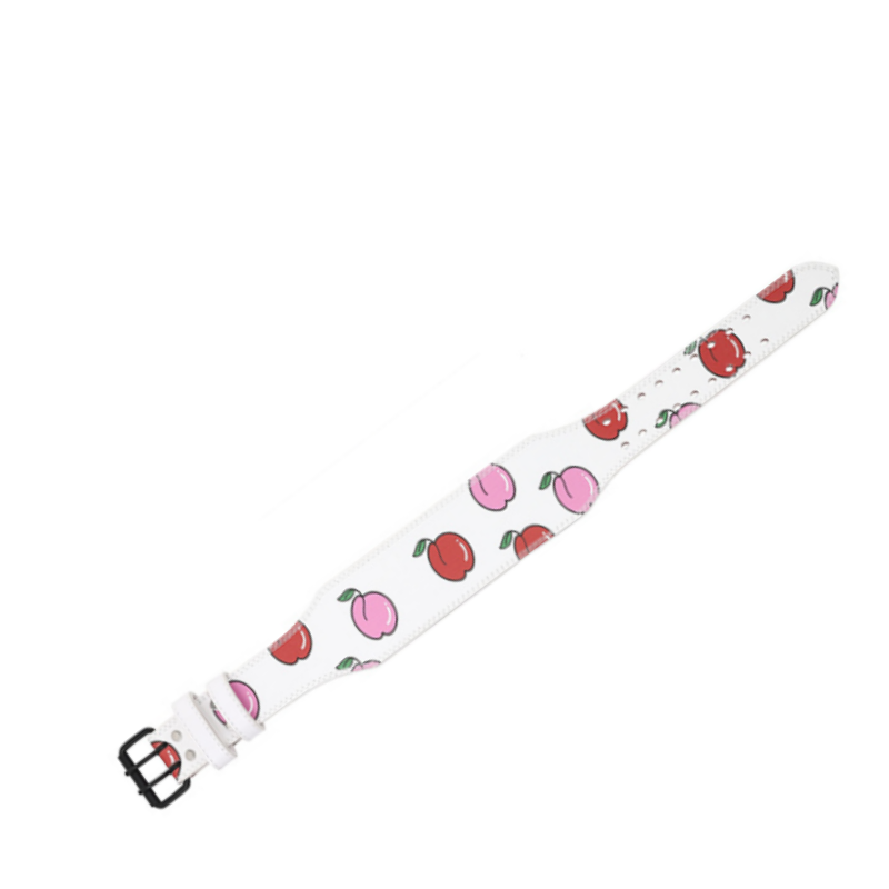 "Ceinture de levage "Rose blanc" : exprimez votre style avec cette ceinture aux nuances délicates de rose et de blanc"