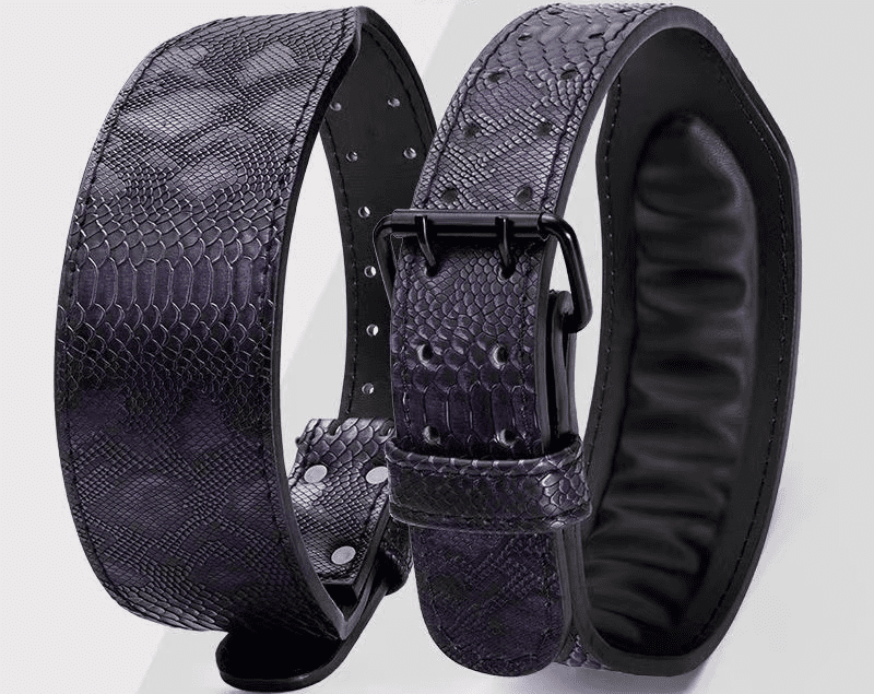 "Ceinture de force violette : un choix idéal pour les athlètes cherchant à améliorer leur posture"