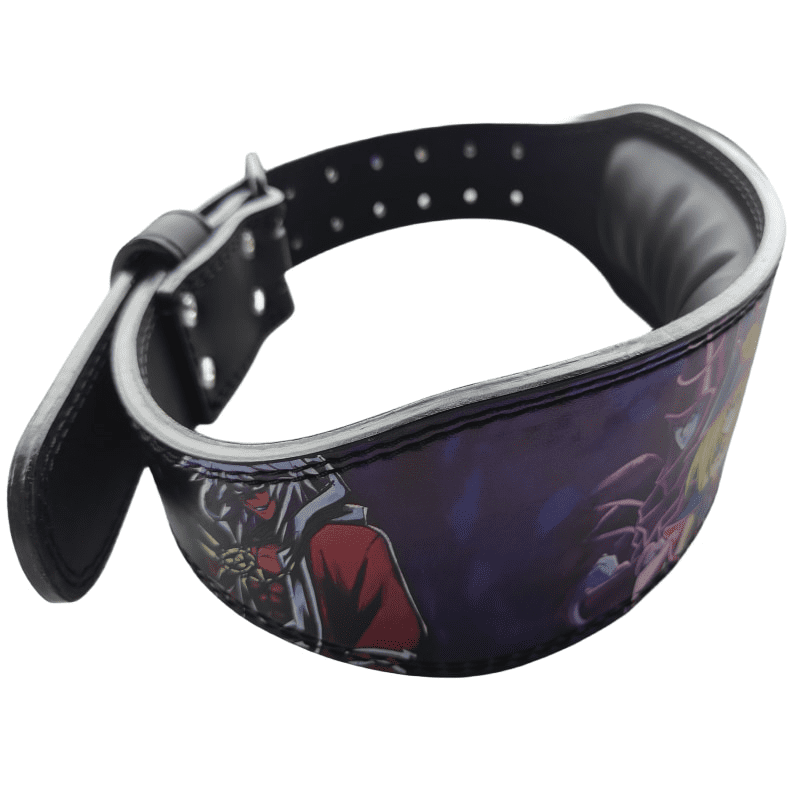 Design détaillé de la ceinture Yu-Gi-Oh.