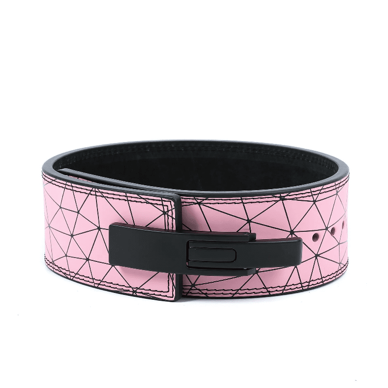 Variant de la Ceinture de force Motif Ligne en rose doux.