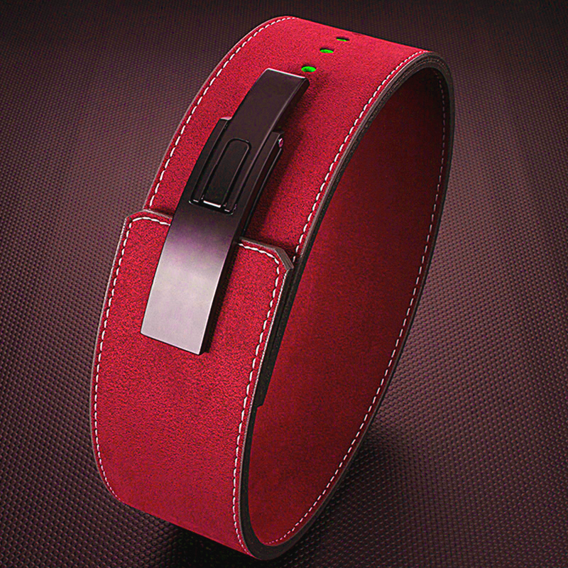 "Ceinture de force athlétique rouge : une solution idéale pour les athlètes cherchant à maximiser leur puissance et leur sécurité"