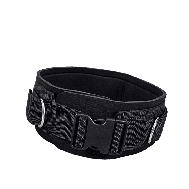"La Ceinture Lombaire en Nylon : confort et protection pour vos lombaires pendant vos séances de musculation."
