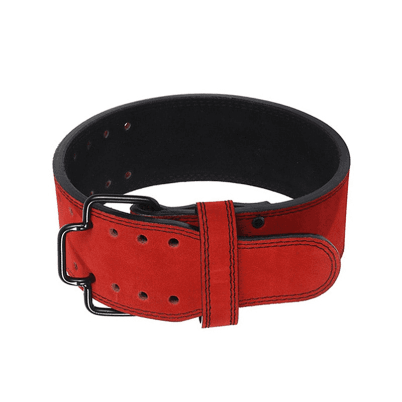 Alt Text 1: Ceinture lombaire en cuir véritable pour une robustesse inégalée.