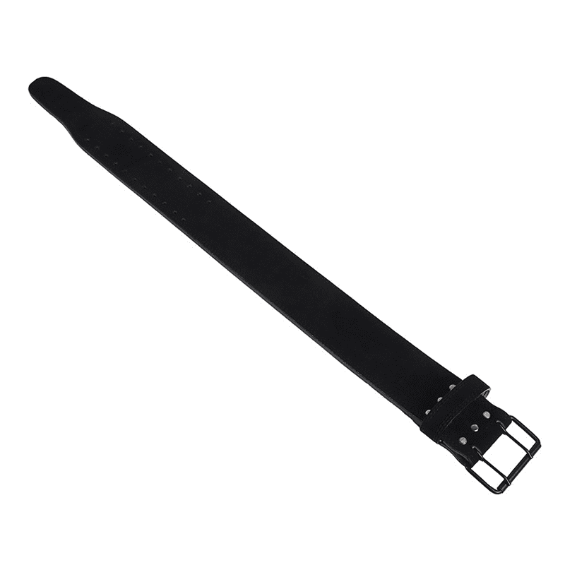 L'accessoire de fitness idéal, notre Ceinture Lombaire Cuir Noir.