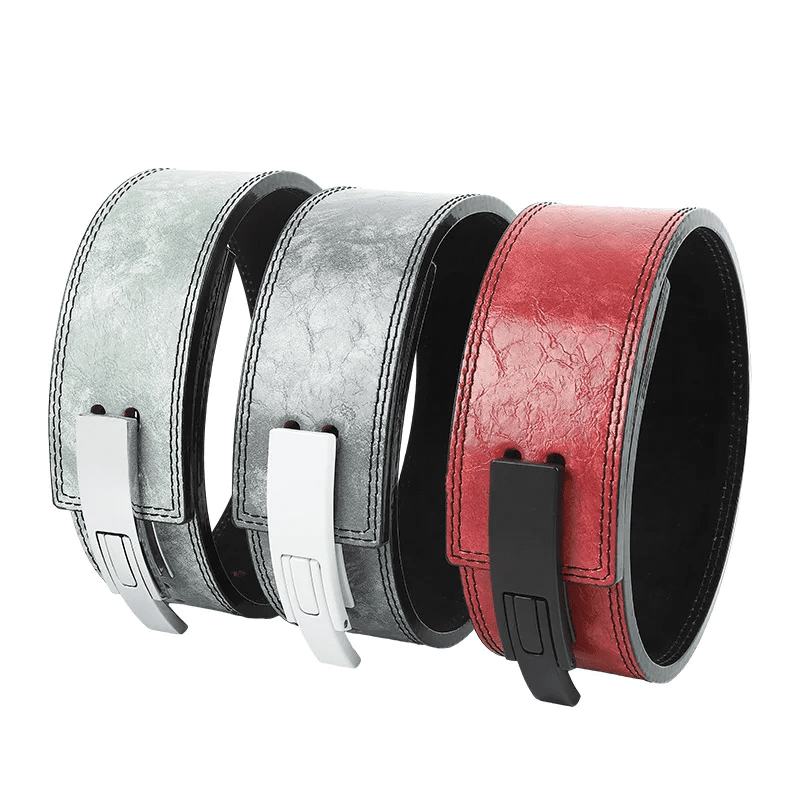 "Ceinture de force pour haltérophilie, offrant une stabilité exceptionnelle en couleur."