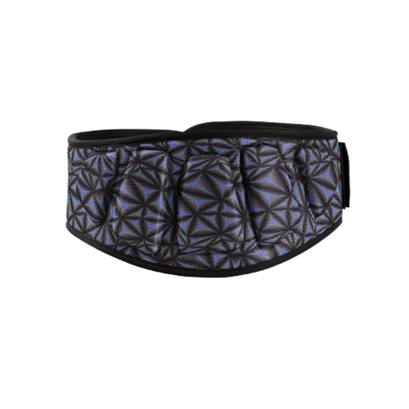 "Ceinture lombaire relief bleu : soutien et confort pour vos séances de musculation"