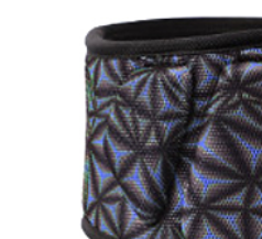 "Ceinture lombaire relief bleu : maintien optimal du dos pendant l'entraînement"