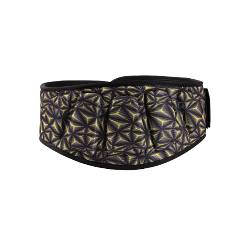"Ceinture lombaire relief jaune : soutien et confort pour votre dos"