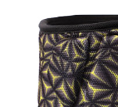 "Ceinture lombaire relief jaune : maintien optimal lors de vos exercices"