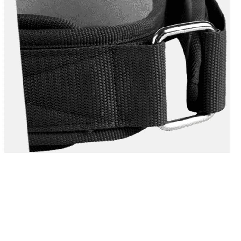 "Détails de la fermeture ajustable de la Ceinture muscu' Néoprène"